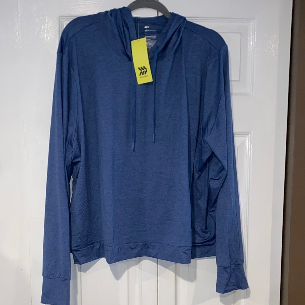 All in Motion Heather Blue Activewear Top